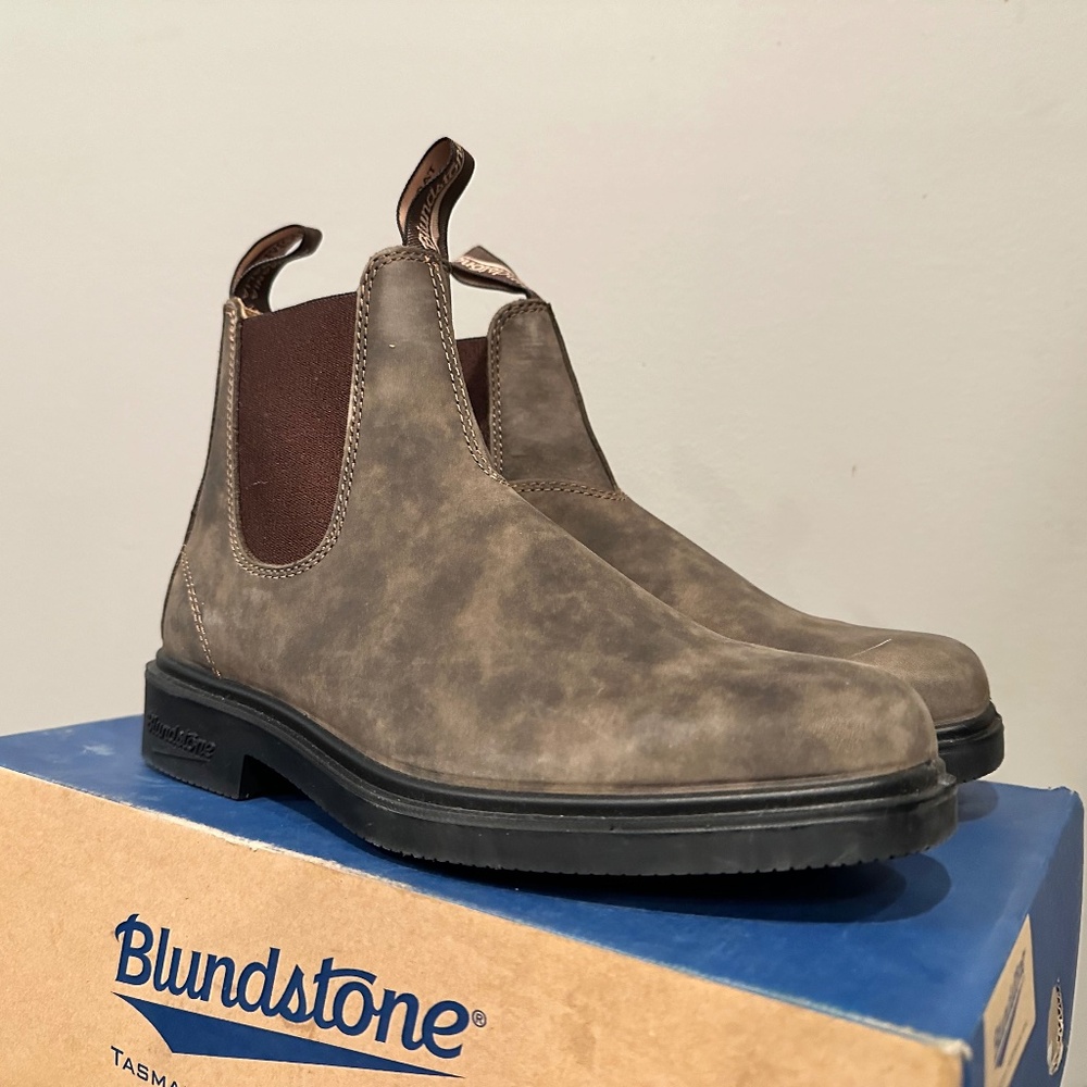 Blundstone 1306 Chelsea Dress Boot Women's Rustic Brown